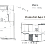 Studio étudiant type 2 - Résidence Facotel